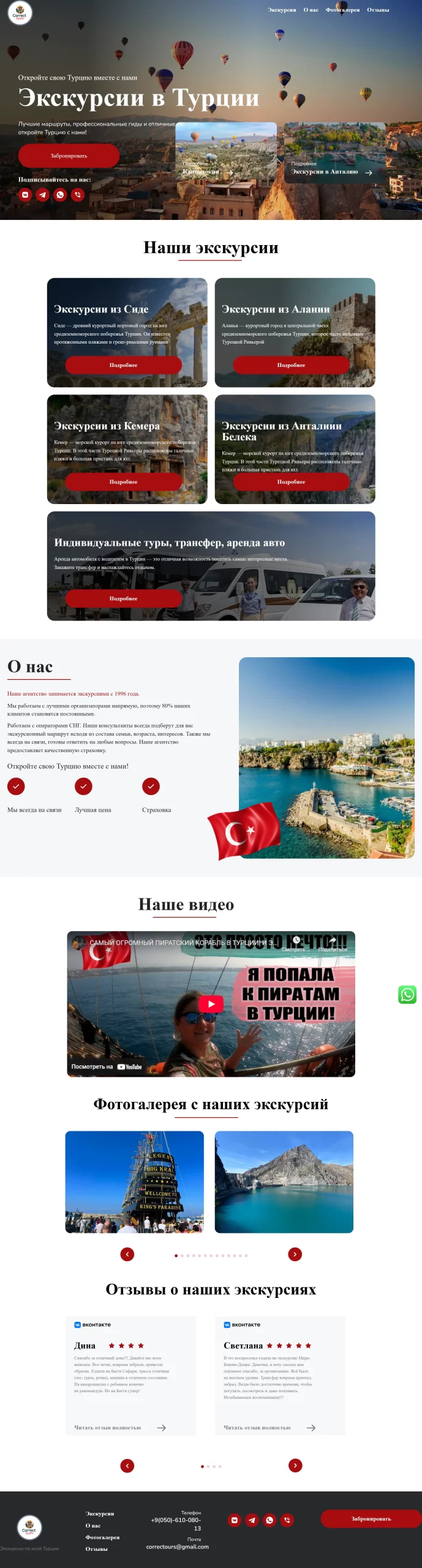 Экскурсии в Турции