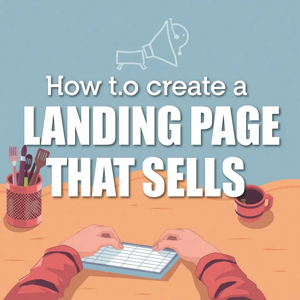 Заголовок: Как создать лендинг-пейдж, который продаёт? 5 шоковых ошибок новичков!